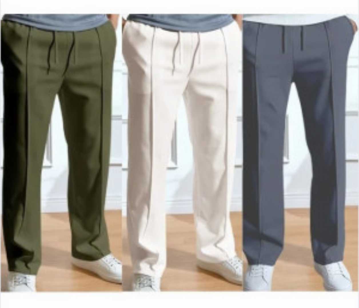 3,Pcs,Formal,Pant,Cutting,Trouser,For,Men