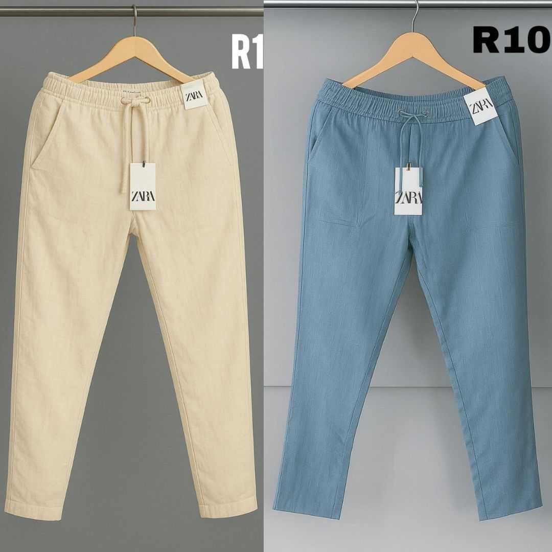 2pcs,Premium,Cotton,Trouser,For,Men..,Biscuit,&,Sky