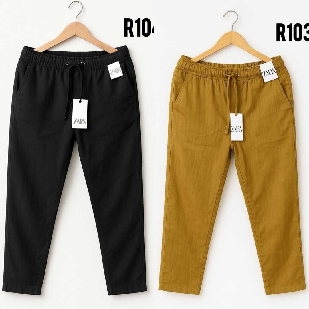 Premium,Cotton,Trouser,For,Men,..Black,&,Brown