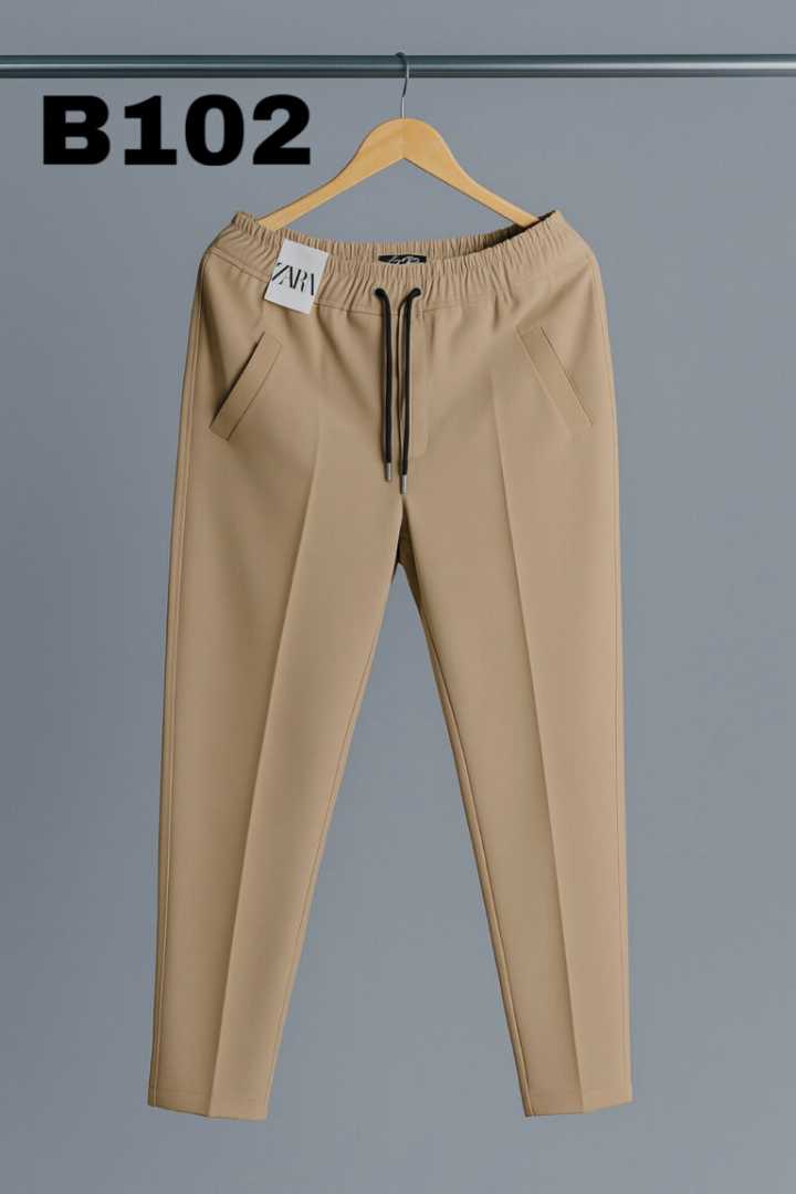 Formal,Pant,Cutting,Trouser,For,Men,(Khaki)